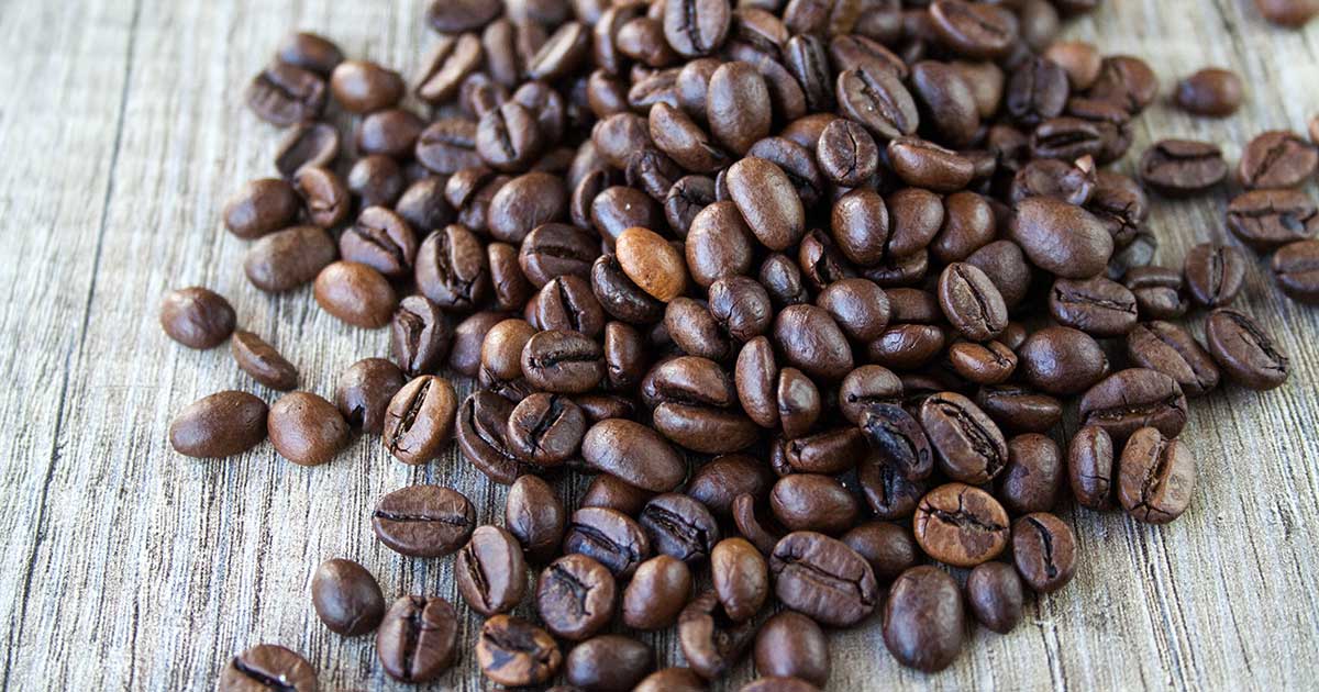 Café en grain torréfié